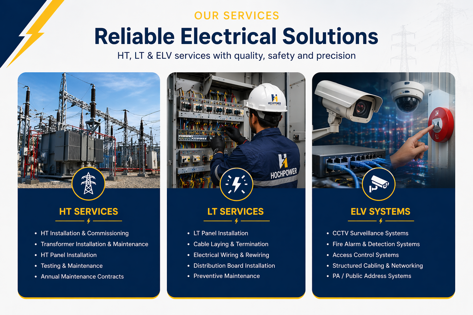Hochpower petty contractor services